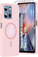 Magnetic for Motorola Moto G 5G 2025/2026 & Moto G Play 2026 Case with Screen