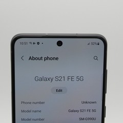 Samsung Galaxy S21 FE 5G G990U 128GB Good Condition | Black | CRICKET ONLY
