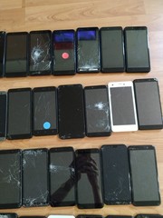 Lot of 50 Mixed Brand LG/SKY/BLU/hTC and other 32GB/16GB/8GB Smartphone For part