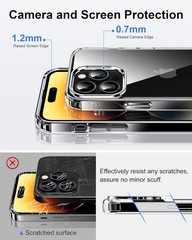 Case for iPhone 14 Pro Max 6.7-Inch, Non-Yellowing, Drop Protection, Anti-Scratc