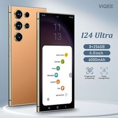 8GB+256GB I24 Ultra Android 13 Smartphone – 6.8″ 6000mAh For Global Use(Orange)