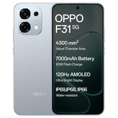 OPPO F31 5G Cloud Green 8GB RAM 128GB ROM 6.57″ 50MP 7000mAh Phone-No USA Tariff