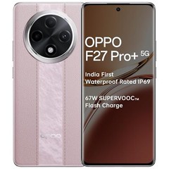 OPPO F27 Pro+ 5G Factory Unlocked-6.7″ FHD+ AMOLED 3D Curved Display-Dusk Pink