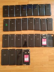 Lot of 27 Cloud Mobile Stratus C8 32GB (4pc) and C7 (23pc) Smartphone For parts