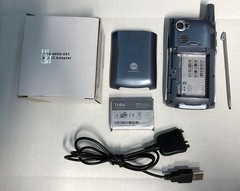 Palm One Sprint Treo 650 Cell Smartphone Silver qwerty bluetooth 3G Grade C