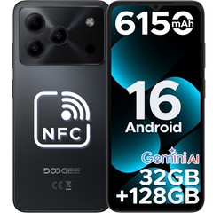 DOOGEE Note56Pro Android 16 Unlocked Cell Phone 32GB+128GB 6150mAh 4G Smartphone