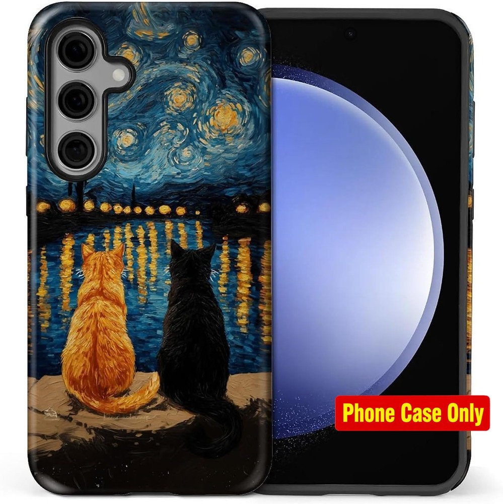 Samsung Galaxy S24 Full Body Protective Glossy Case for Girl Boy Shockproof Esth