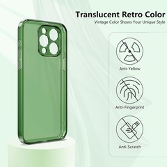 Case for iPhone 15 Pro Max 6.7 inch, Clear Soft Silicone Bumper Protective Case