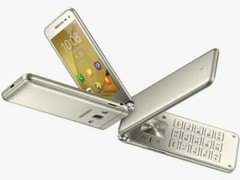 Samsung Galaxy Folder SM-G1600 Dual SIM 16GB LTE Flip SmartPhone