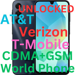 NEW UNLOCKED SAMSUNG GALAXY A16 5G 2025 6.5″ CDMA GSM LTE DUAL SIM SMARTPHONE