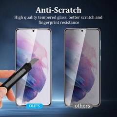 [4+2 PCS] Privacy Screen Protector & Camera Lens Protector for Samsung Galaxy S2