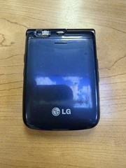 LG UN610 Mystique U.S. Cellular Blue Flip Phone QWERTY Tested Working Clean