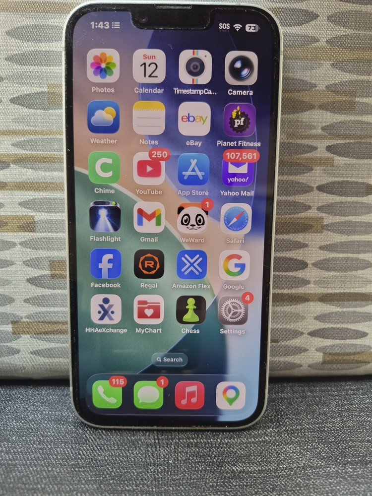 Apple iPhone 16e 128GB White Unlocked 12MP iOS Touchscreen *Mint Condition