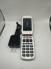 Doro Phone Easy 618 – Red (Unlocked) Cellular Phone RED Consumer Cellular TESTED