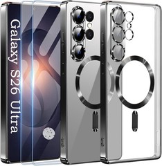 Case for Samsung Galaxy S26 Ultra with 2 Screen Protector TPU Back Cover
