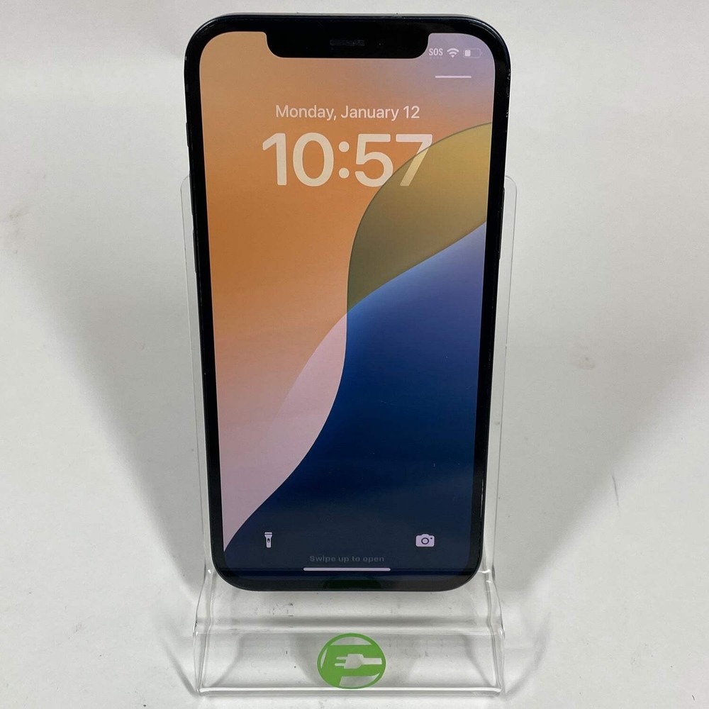 Unlocked Apple iPhone 12 64GB 26.5.2 Black MGF43LL/A