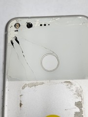 DEFECTIVE – Google Pixel 1 – 32GB – Silver – Unlocked – 12676