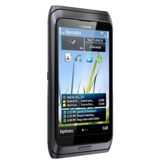 Nokia E7-00 Silver Black 16GB Unlocked Classics QWERTY keyboar WIFI Smartphone