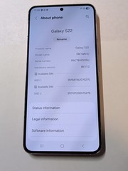 Samsung Galaxy S22 – 128 GB – Bora Purple (Unlocked) #5275