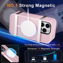 Strong Magnetic Slim Thin Shockproof Cover Phone Case for iPhone 12 Pro Max 6.7″