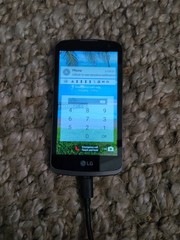 LG Rebel 4 TracFone Black Smartphone
