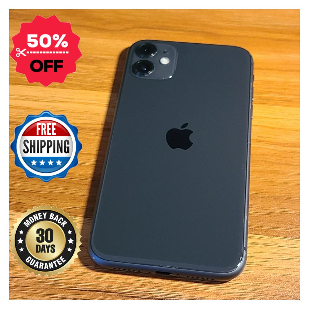 Apple iPhone 11 64GB 128GB Black White Green Very Good Unlocked Verizon T-Mobil