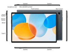 8GB &128GB Octa Core 1920×1200 Dual WiFi 4G Network 10.1” Android 12 Tablet