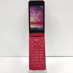Fujitsu arrows Keitai F-03L Red Docomo SIM unlocked Android flip phone Japan