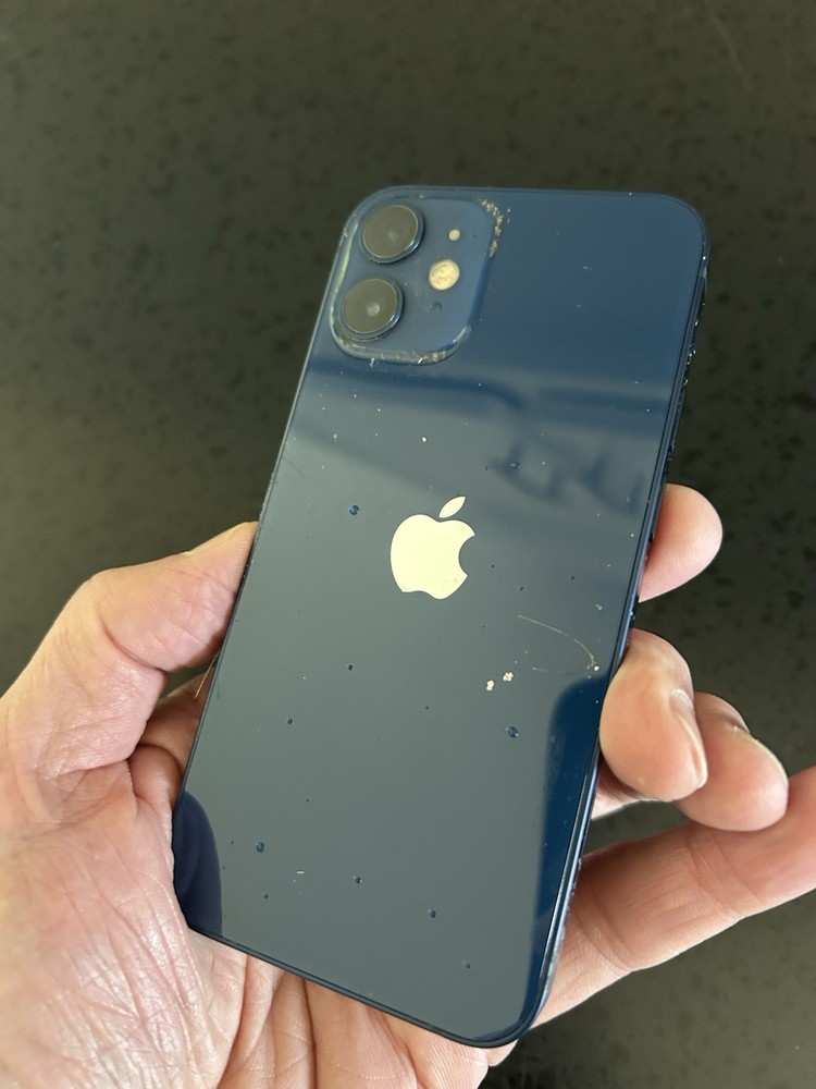 Apple iPhone 12 mini 128GB Blue A2176 MG683LL/A Unlocked Clean ESN BATTERY IFFY