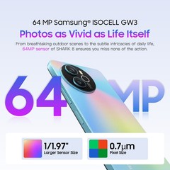 Blackview SHARK 8 Smartphone 16GB+256GB 6.78″ 120Hz Android 13 5000mAh NFC 64MP