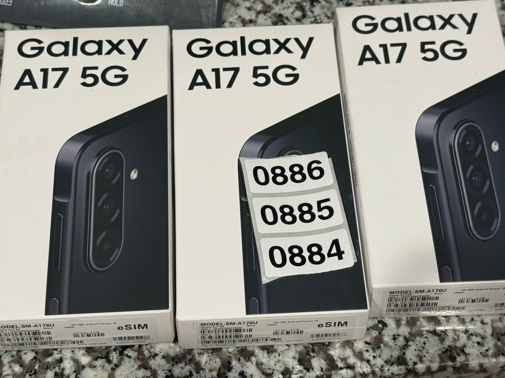 Samsung Galaxy A17 5G 128GB Black AT&T Network Locked Factory Sealed NEW