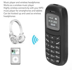 Smallest Mobile Phone L8StarBM70 Tiny Mini Mobile Black Unlocked Nano