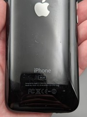 Apple A1241 iPhone 3.5″ Screen 3.0MP iOS Smartphone 8GB Need Reset