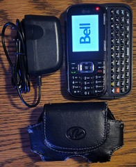 LG Banter LG265 / Rumor 2 – Gray Floral ( Bell ) Very Rare CDMA Slider Phone