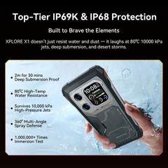 Blackview XPLORE X1 5G AI Rugged Smartphone Android 15 Outdoors 108MP Unlocked