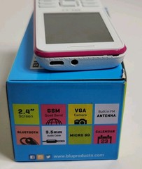BLU Cell Phone Unlocked Number Buttons Tank II T193 2.4″ VGA GSM Dual Sim PARTS!