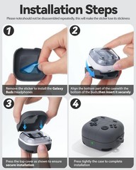 Game Case for Samsung Galaxy Buds 4 Pro Case, Galaxy Buds 4 Case (2026)