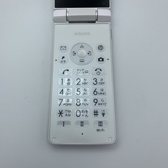 SHARP AQUOS Keitai 4 A205SH A206SH White Android Flip Phone Unlocked Japan