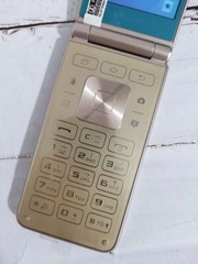 Original Samsung Galaxy Folder 2 G1650 Dual SIM Unlocked 16GB GOLD FLIP Phone