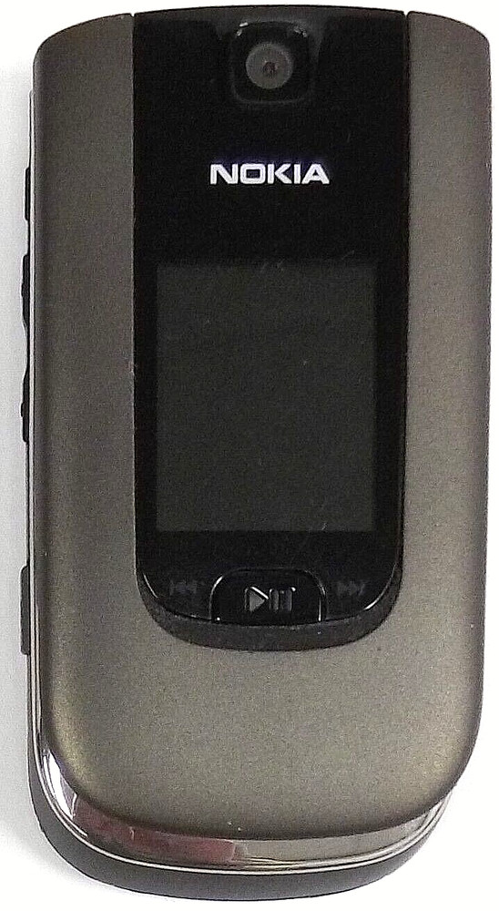 Nokia 6350 – Graphite Gray ( Bell Mobility ) Rare Cellular Flip Phone