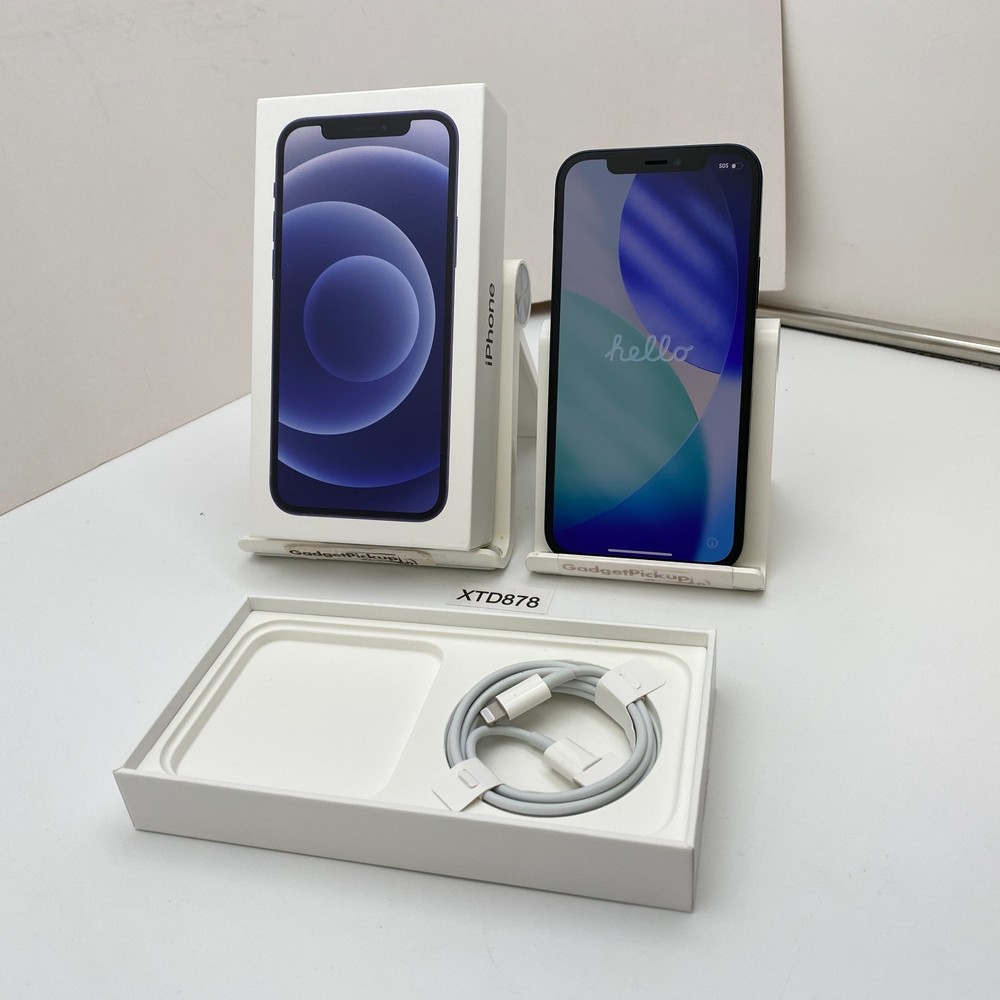Apple iPhone 12 – 64GB – Black (Unlocked) – Open Box