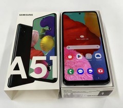 New Sealed Samsung Galaxy A51 128GB Factory Unlocked Black Smartphone