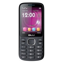 T276T Black Blue Jenny TV 2.8 Unlocked GSM Dual-SIM Cell Phone w/ 1.3MP Camera –
