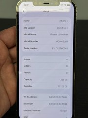 Apple iPhone 12 Pro Max Gold 256GB MG9W3LL/A For Parts
