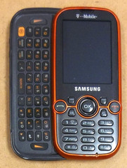 Samsung Gravity 2 SGH-T469 – Gray and Orange ( T-Mobile ) Very Rare Slider Phone
