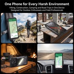 6.8″ 5G HOTWAV Hyper 8 Pro Android 15 AI Rugged Phone Waterproof 120Hz 12000mAh