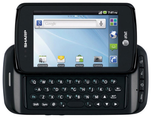 Sharp – FX Plus ADS1 Mobile Phone (Unlocked) – Black 3G GSM HSDPA New for Parts
