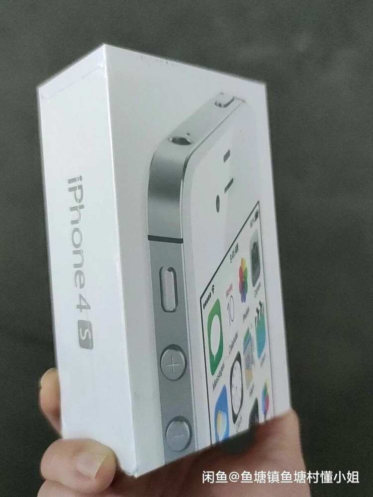 Apple iPhone 4s – 16GB – Black/white (Unlocked) A1387 (CDMA + GSM) IOS6 Sealed