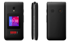 Atel R3Di 4G-LTE UNLOCKED BURNER Flip-Phone Prepaid T-Mobile Metro Qlink
