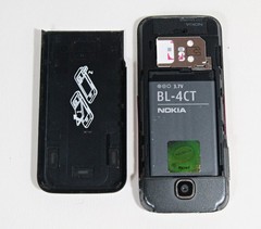 Nokia XpressMusic 5310b – Black Purple Vintage T-Mobile Cell Phone Y2K FOR PARTS